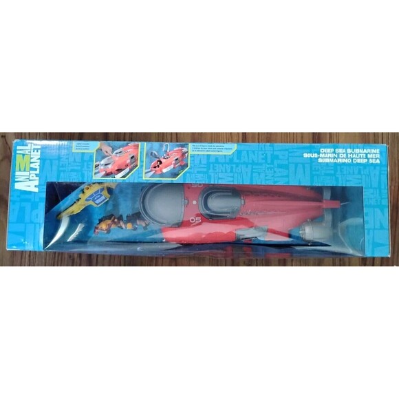 👀RARE Animal Planet BARRACUDA * Deep Sea Submarine Playset Ocean Scuba Toy🔥🎁 - Picture 2 of 8